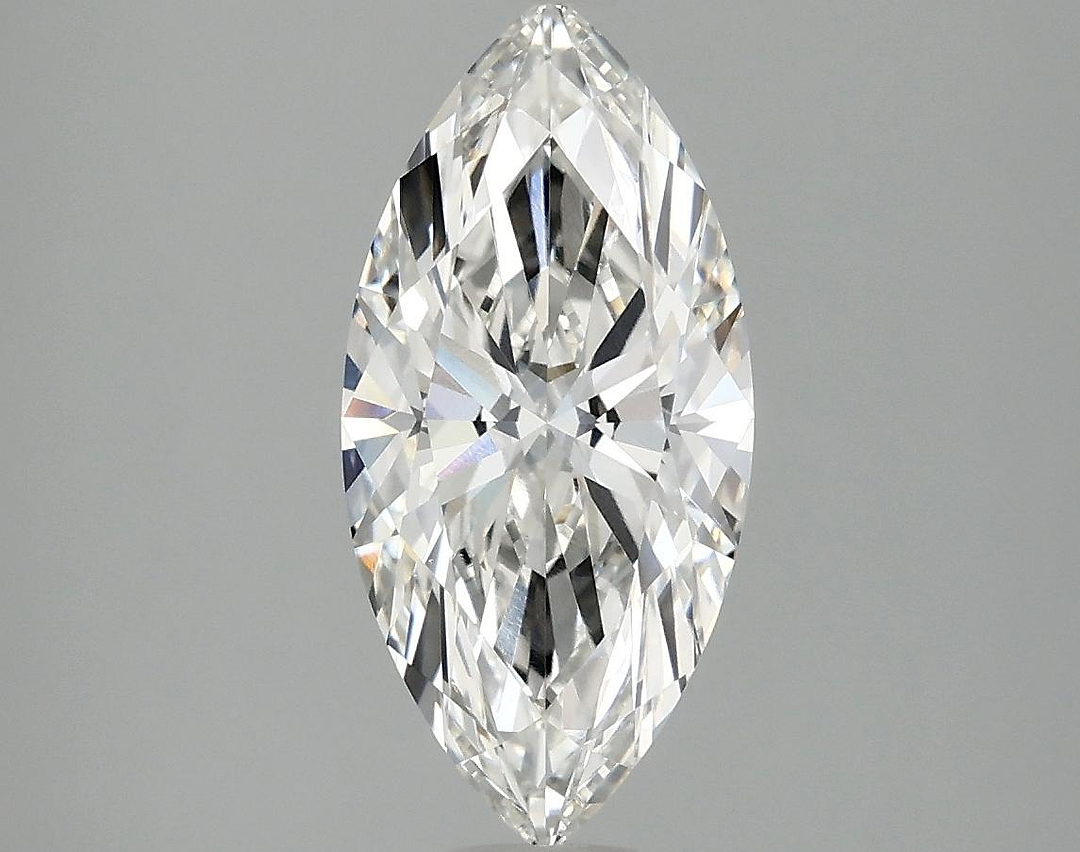 2.04 Carat Marquise Shaped Excellent Cut VVS2 IGI Certified Lab Grown Diamond