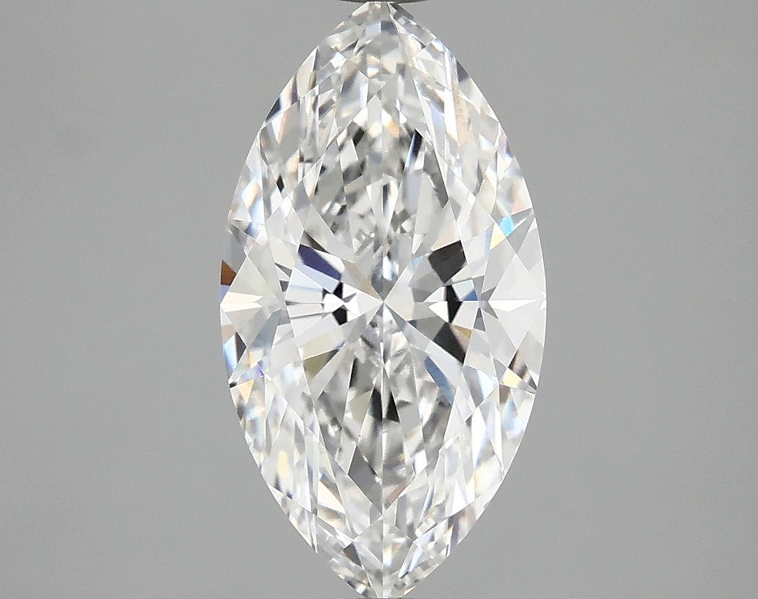 2.51 Carat Marquise Shaped Excellent Cut VVS2 IGI Certified Lab Grown Diamond