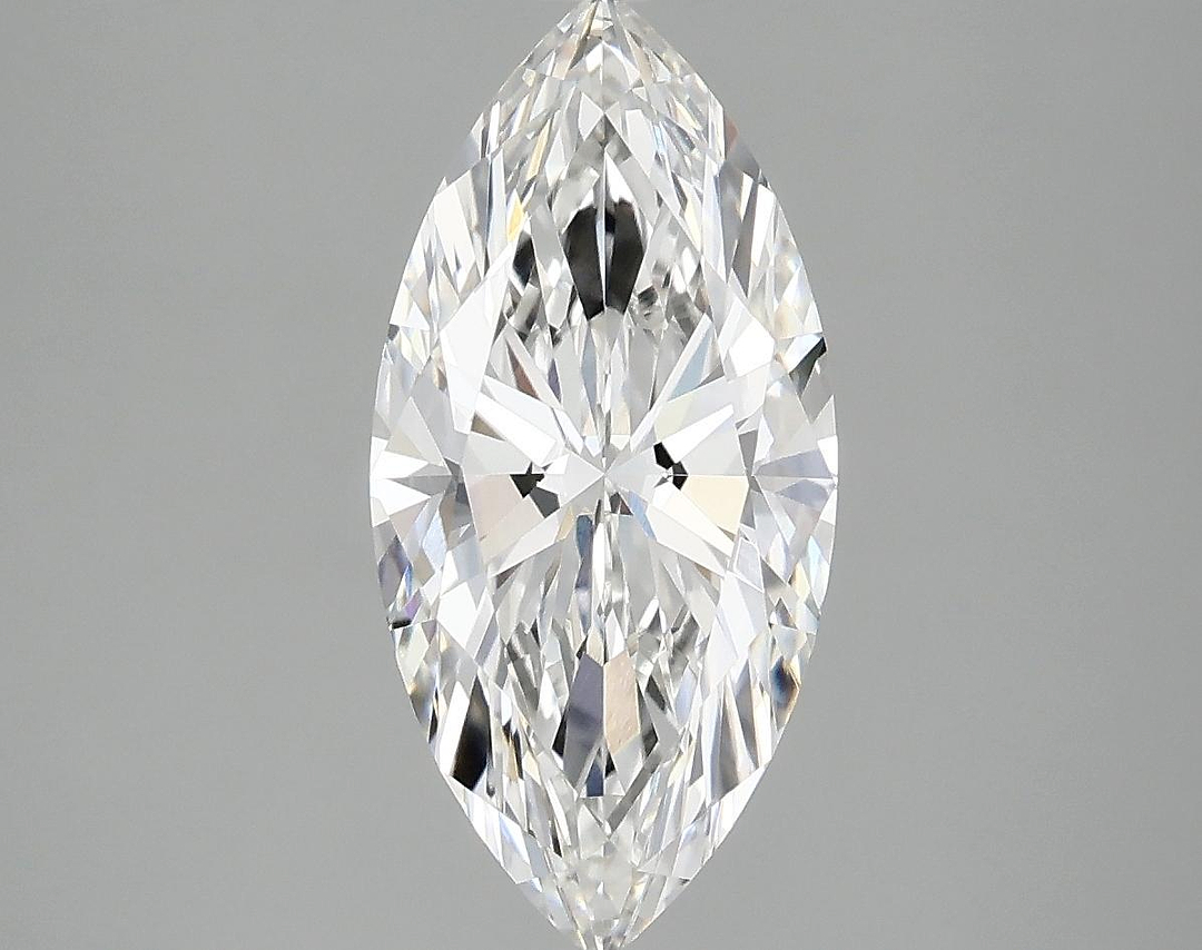 1.98 Carat Marquise Shaped Excellent Cut VVS1 IGI Certified Lab Grown Diamond