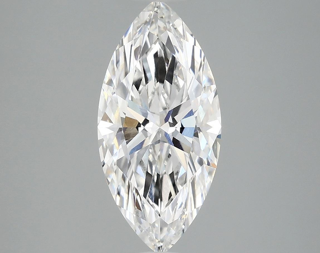 2.08 Carat Marquise Shaped Excellent Cut VVS2 IGI Certified Lab Grown Diamond
