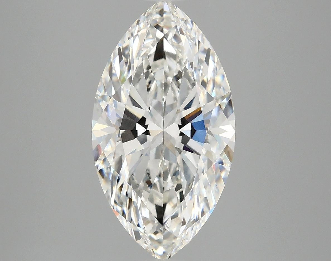 3.1 Carat Marquise Shaped Excellent Cut VVS2 IGI Certified Lab Grown Diamond