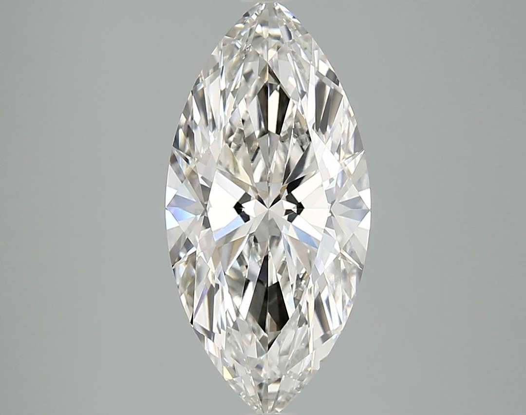 2.91 Carat Marquise Shaped Excellent Cut VVS2 IGI Certified Lab Grown Diamond