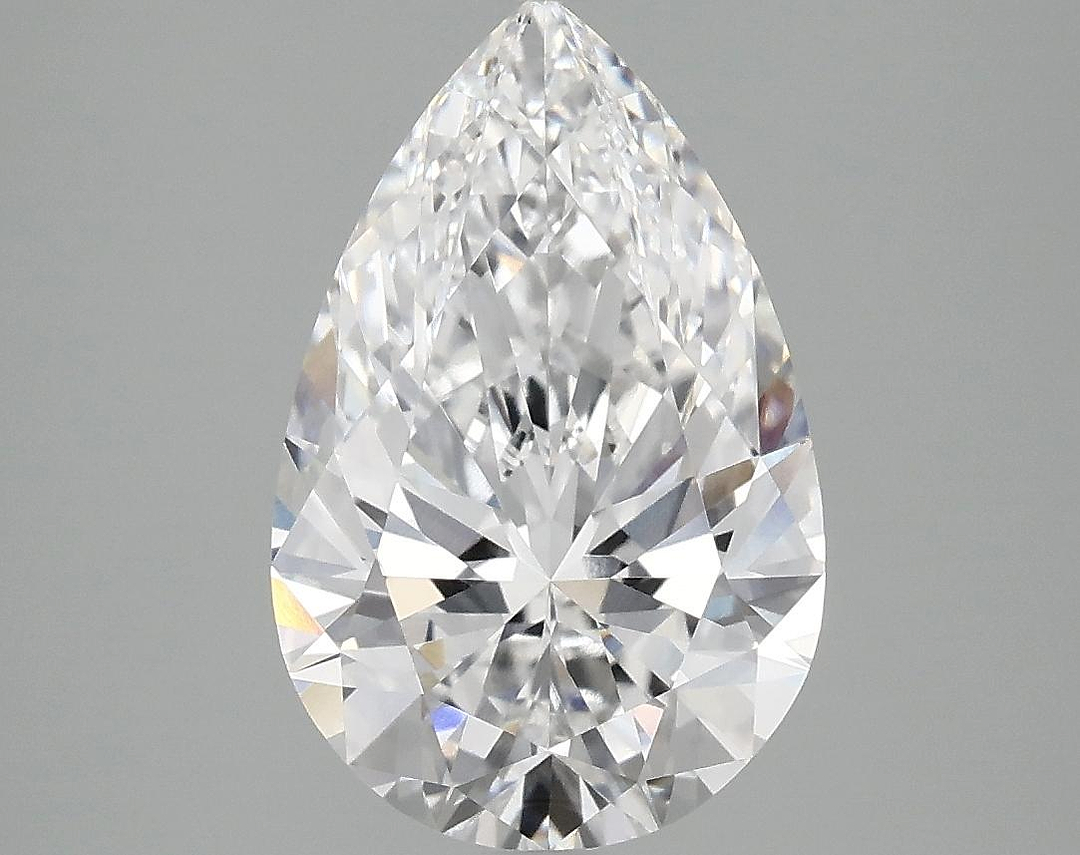 3.09 Carat Pear Shaped Ideal Cut VS1 IGI Certified Lab Grown Diamond