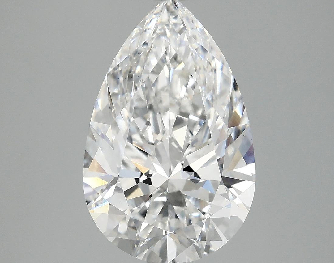 3.09 Carat Pear Shaped Ideal Cut VS1 IGI Certified Lab Grown Diamond