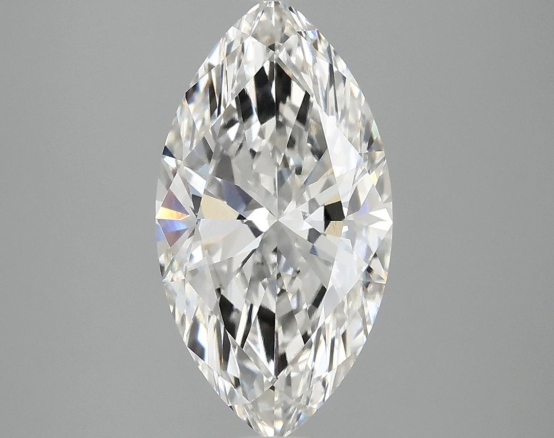 3.01 Carat Marquise Shaped Excellent Cut VVS2 IGI Certified Lab Grown Diamond