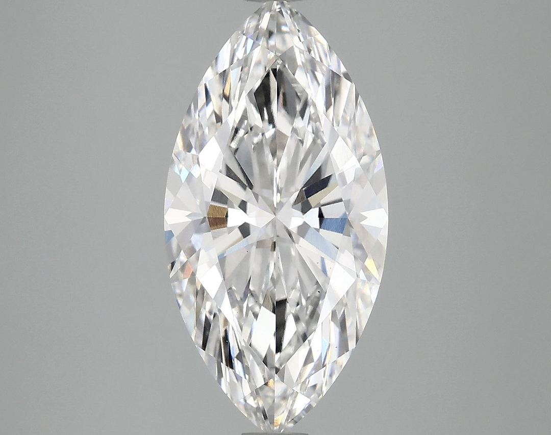 3.72 Carat Marquise Shaped Ideal Cut VS2 IGI Certified Lab Grown Diamond