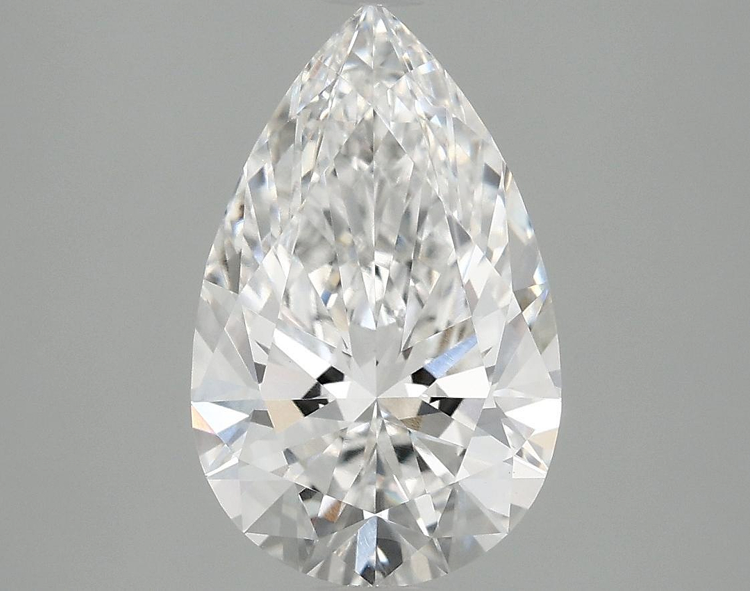 2.44 Carat Pear Shaped Ideal Cut VVS2 IGI Certified Lab Grown Diamond