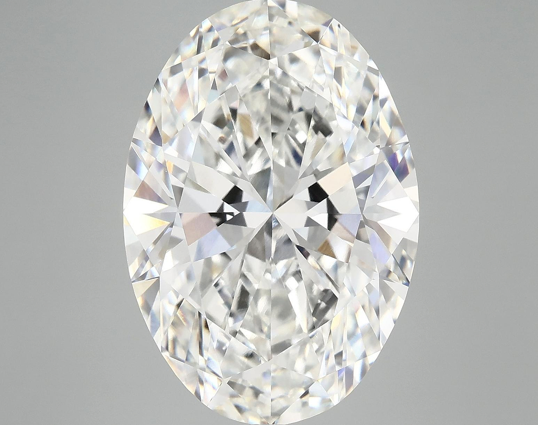 10.5 Carat Oval Shaped Ideal Cut VVS2 IGI Certified Lab Grown Diamond