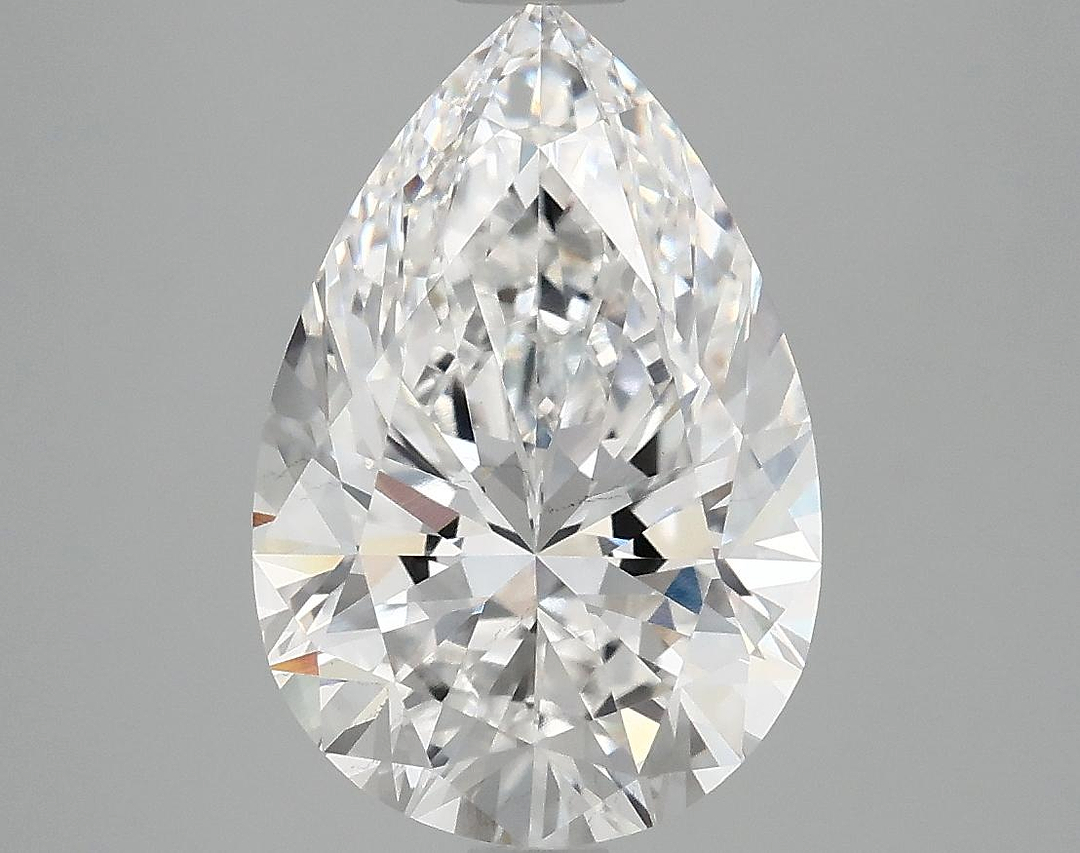 4.08 Carat Pear Shaped Excellent Cut VS2 IGI Certified Lab Grown Diamond