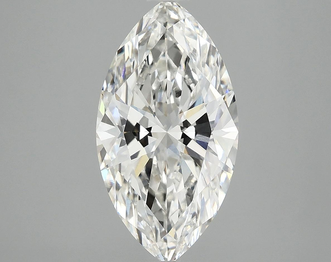3.01 Carat Marquise Shaped Excellent Cut VVS2 IGI Certified Lab Grown Diamond