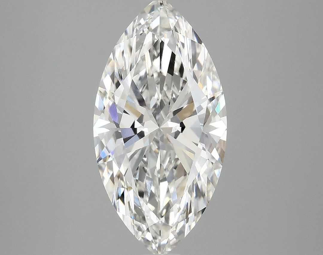 3.31 Carat Marquise Shaped Ideal Cut VVS2 IGI Certified Lab Grown Diamond