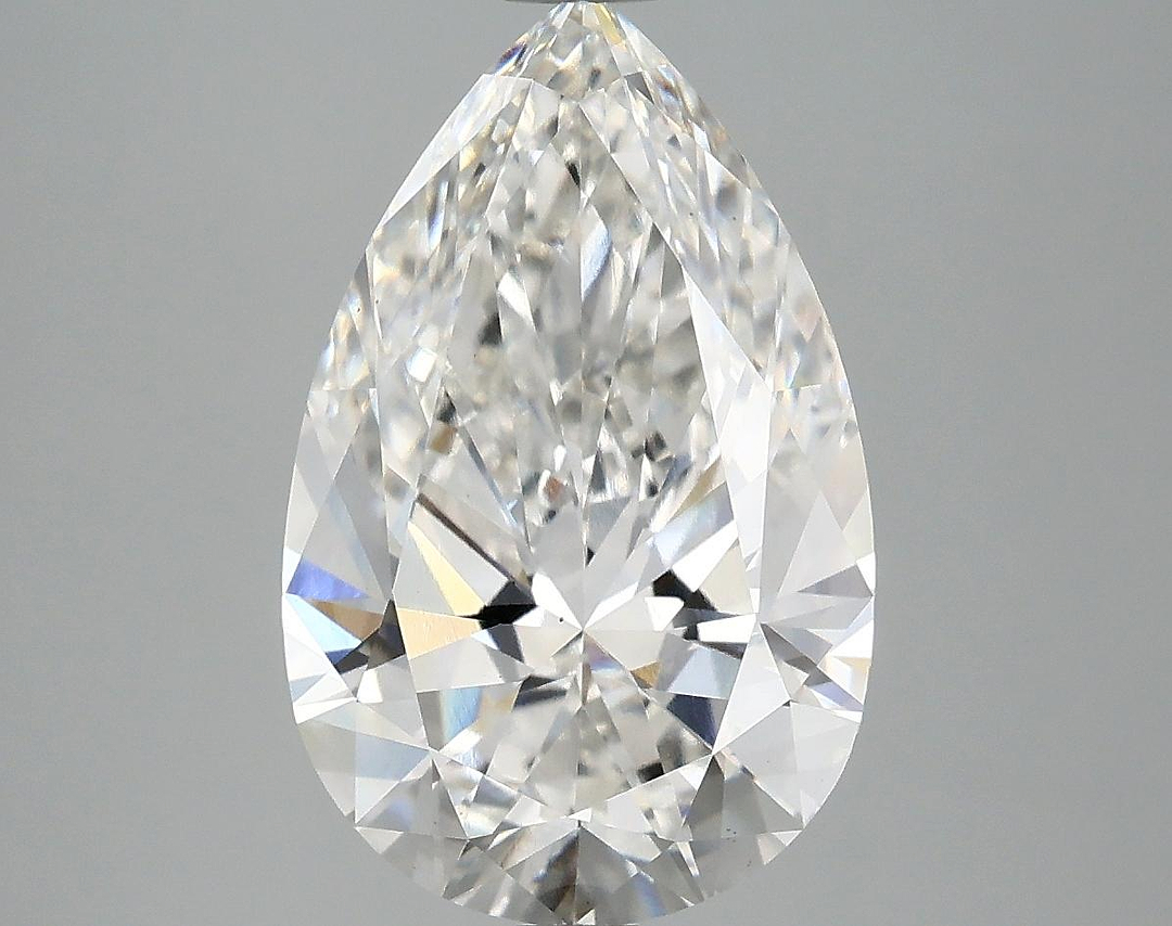 4.01 Carat Pear Shaped Ideal Cut VS1 IGI Certified Lab Grown Diamond