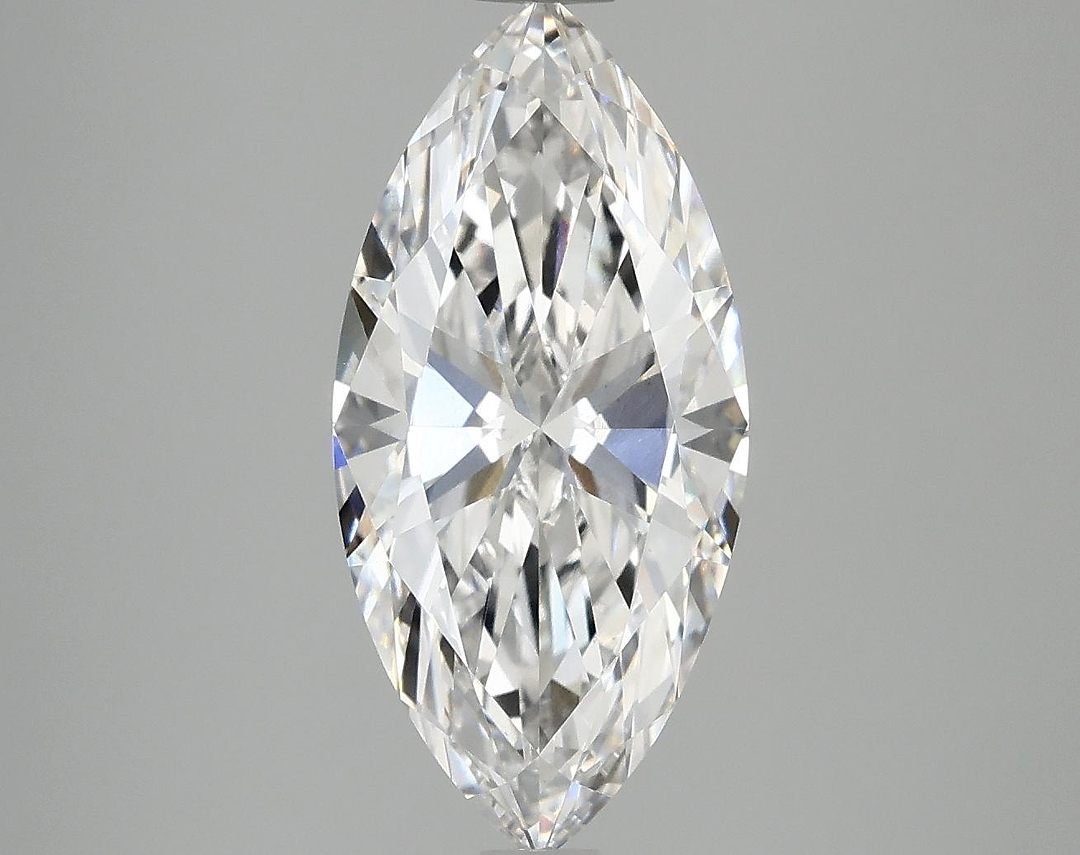 2.97 Carat Marquise Shaped Excellent Cut VS1 IGI Certified Lab Grown Diamond
