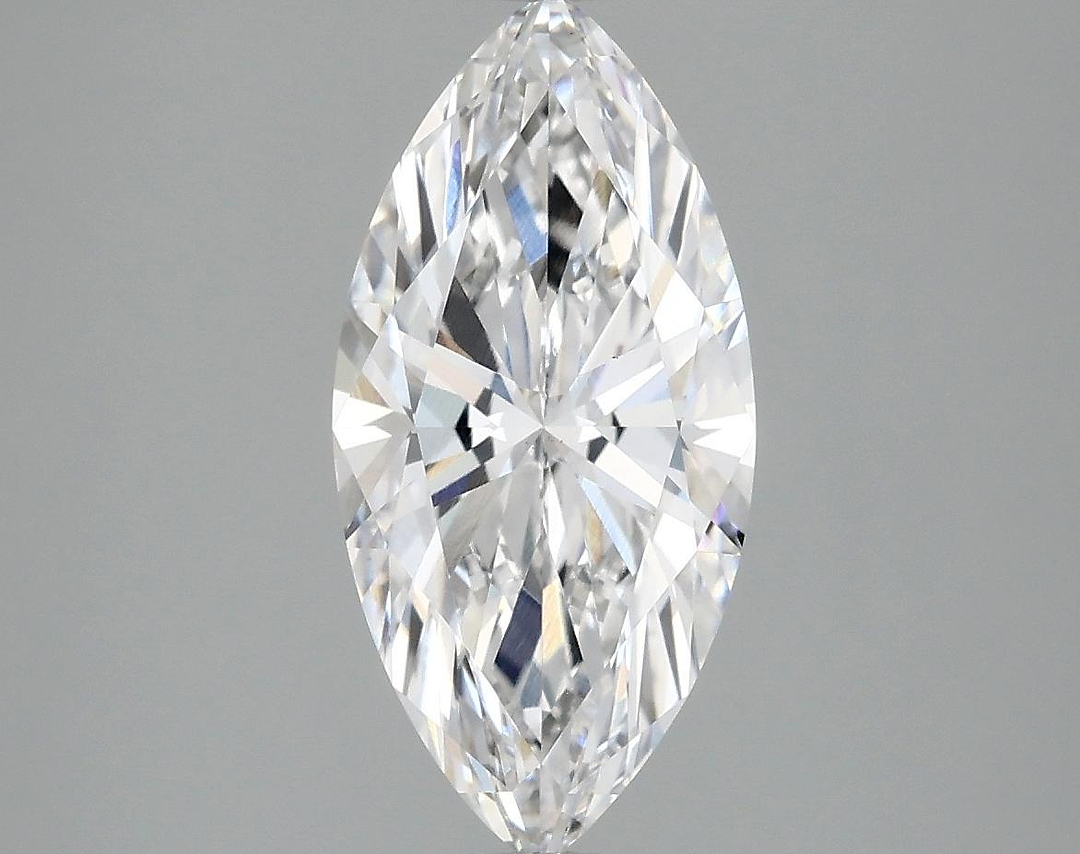 2.1 Carat Marquise Shaped Excellent Cut VS1 IGI Certified Lab Grown Diamond