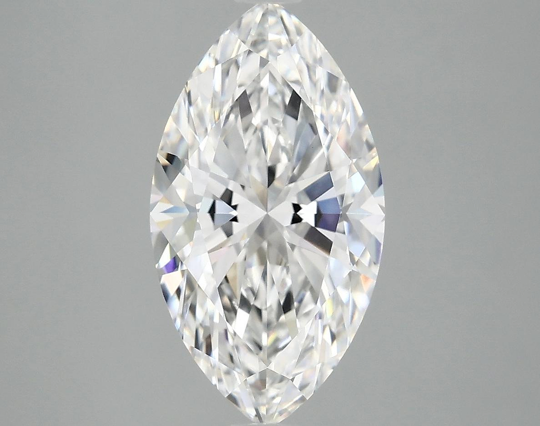 3.09 Carat Marquise Shaped Excellent Cut VVS2 IGI Certified Lab Grown Diamond