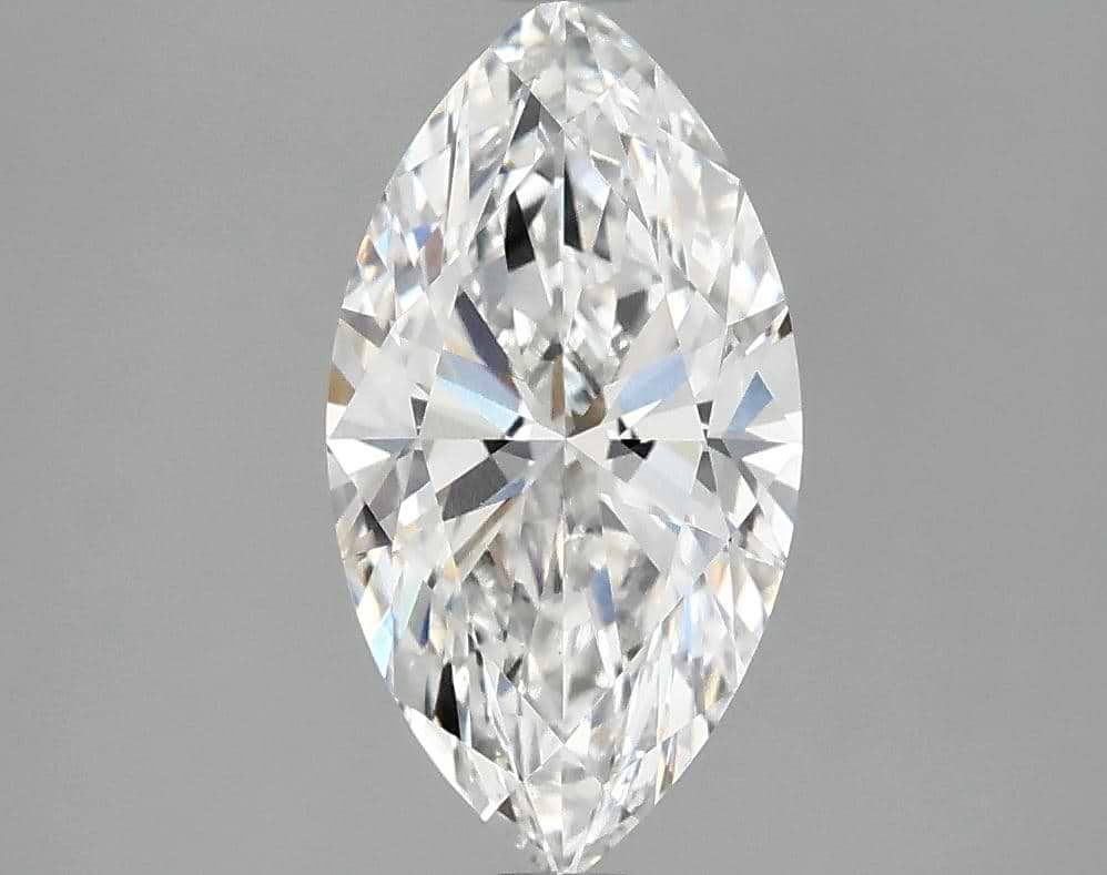 1.97 Carat Marquise Shaped Excellent Cut VVS2 IGI Certified Lab Grown Diamond