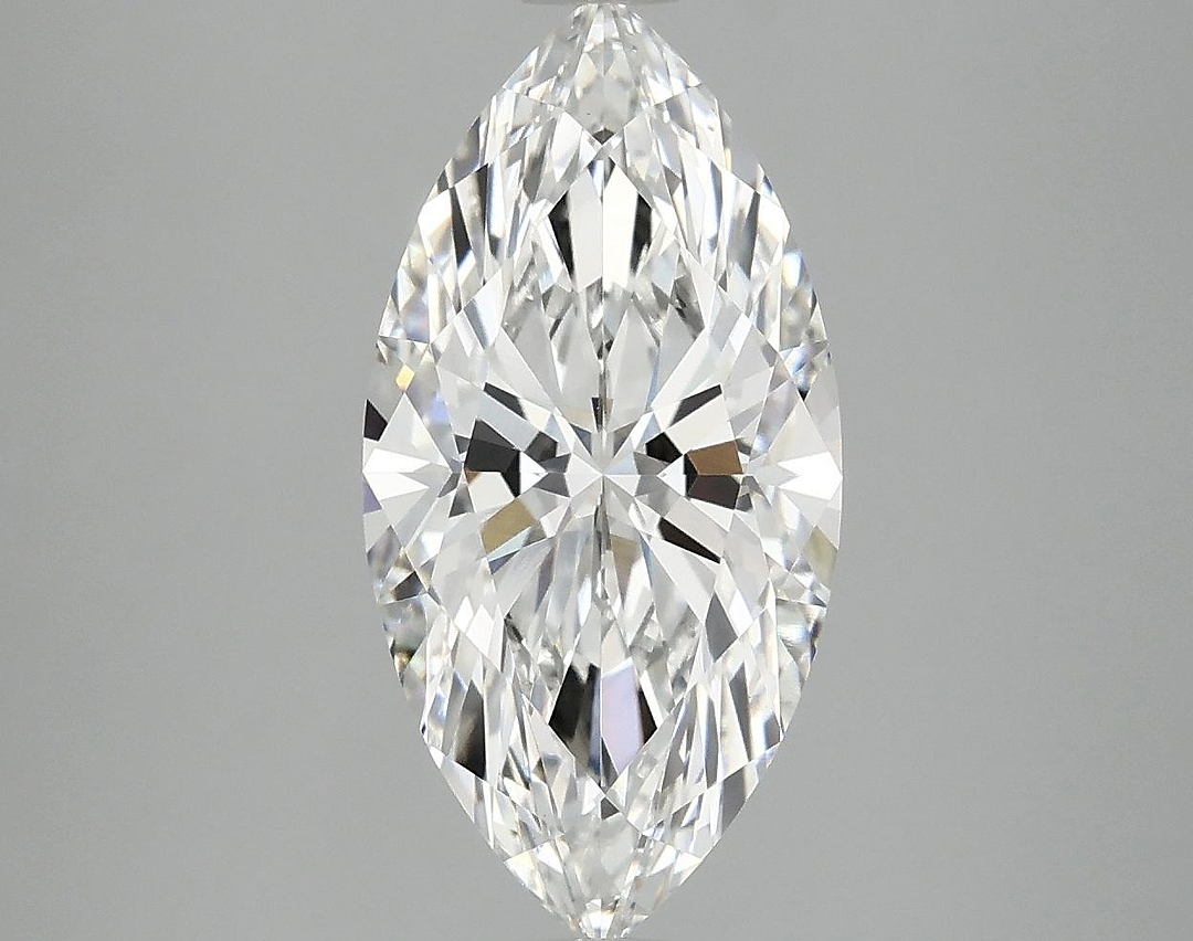 3.09 Carat Marquise Shaped Ideal Cut VVS2 IGI Certified Lab Grown Diamond