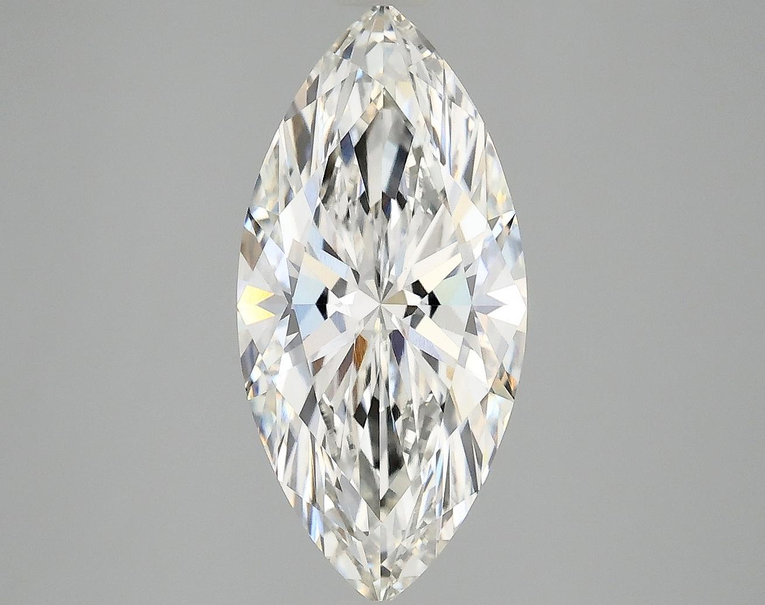 2.79 Carat Marquise Shaped Excellent Cut VVS2 IGI Certified Lab Grown Diamond