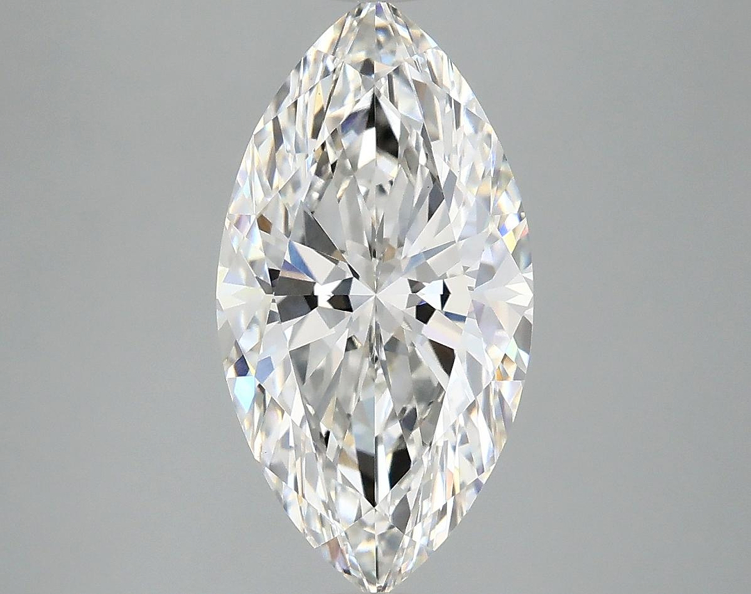 3.02 Carat Marquise Shaped Ideal Cut VVS2 IGI Certified Lab Grown Diamond