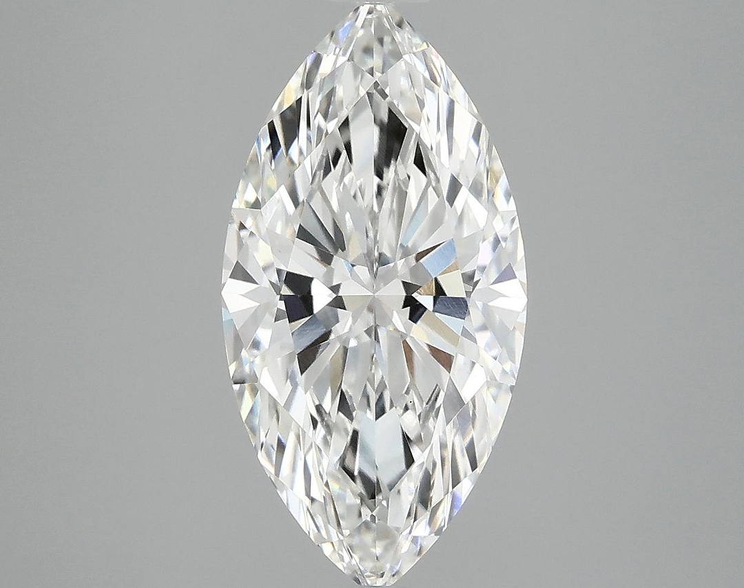 3.03 Carat Marquise Shaped Ideal Cut VVS2 IGI Certified Lab Grown Diamond