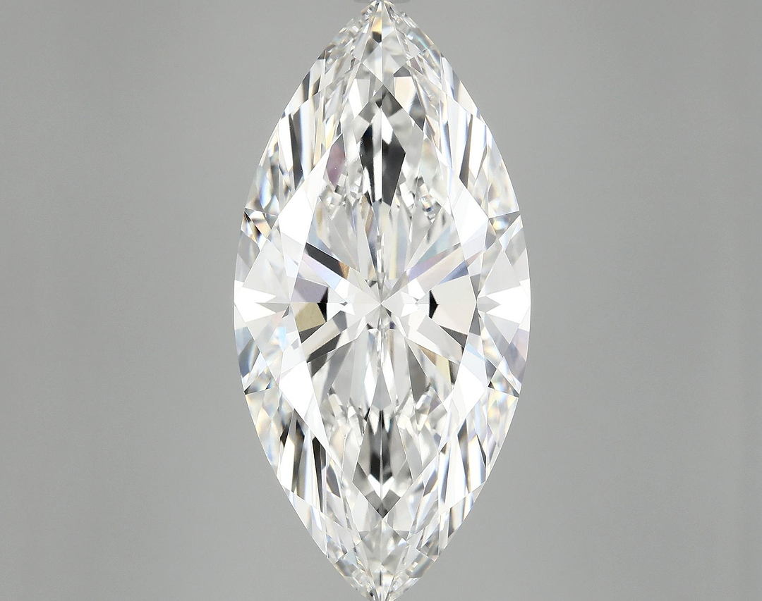 11.12 Carat Marquise Shaped Excellent Cut VVS2 IGI Certified Lab Grown Diamond