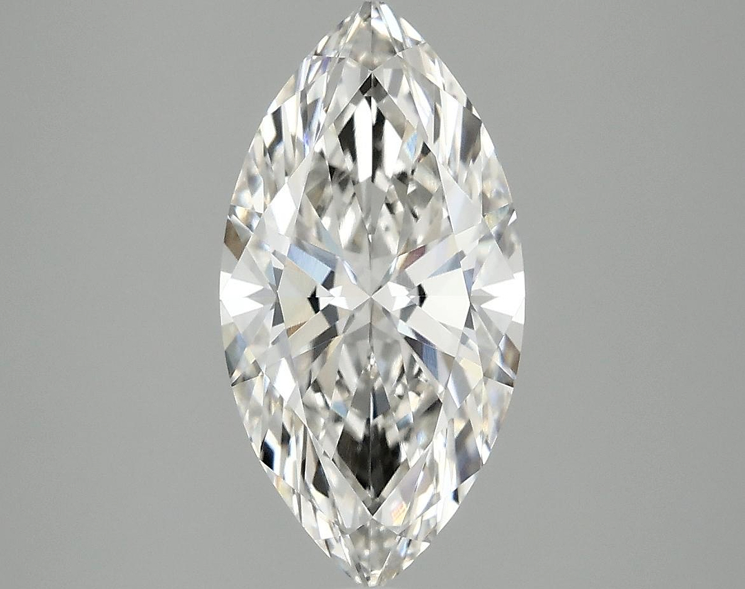 2.5 Carat Marquise Shaped Ideal Cut VVS2 IGI Certified Lab Grown Diamond