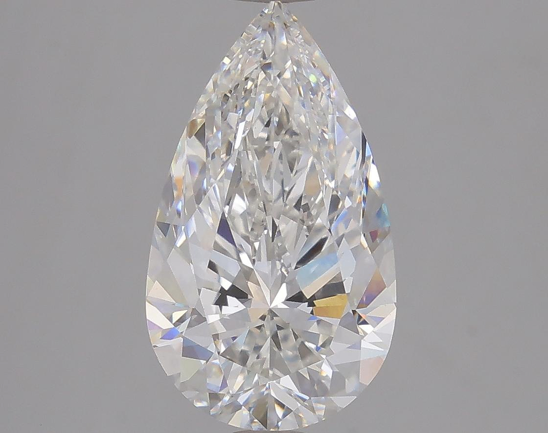 2.52 Carat Pear Shaped Excellent Cut VS1 IGI Certified Lab Grown Diamond