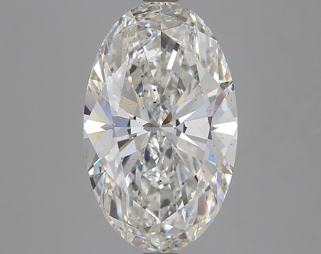 5.53 Carat Oval Shaped Excellent Cut SI1 IGI Certified Lab Grown Diamond