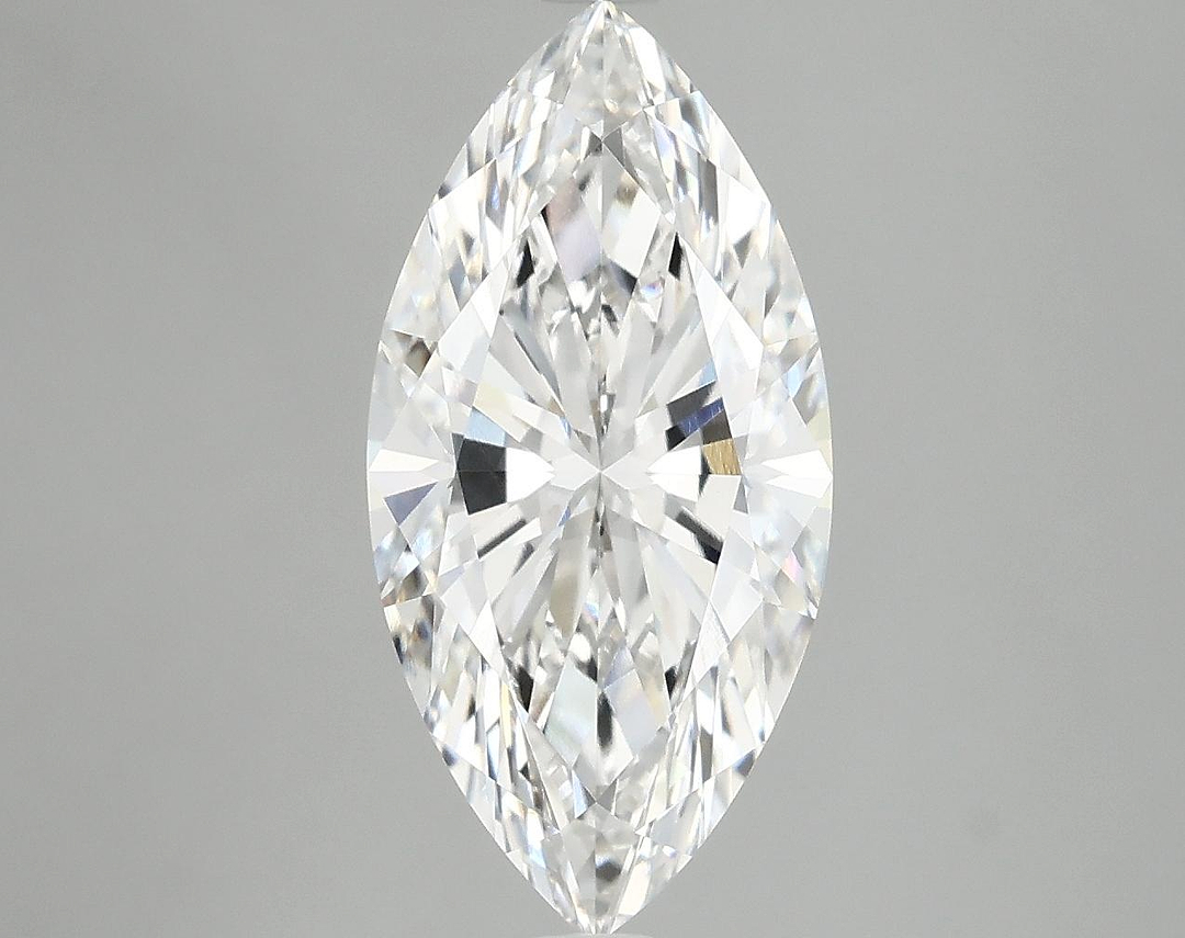 3.1 Carat Marquise Shaped Ideal Cut VVS2 IGI Certified Lab Grown Diamond