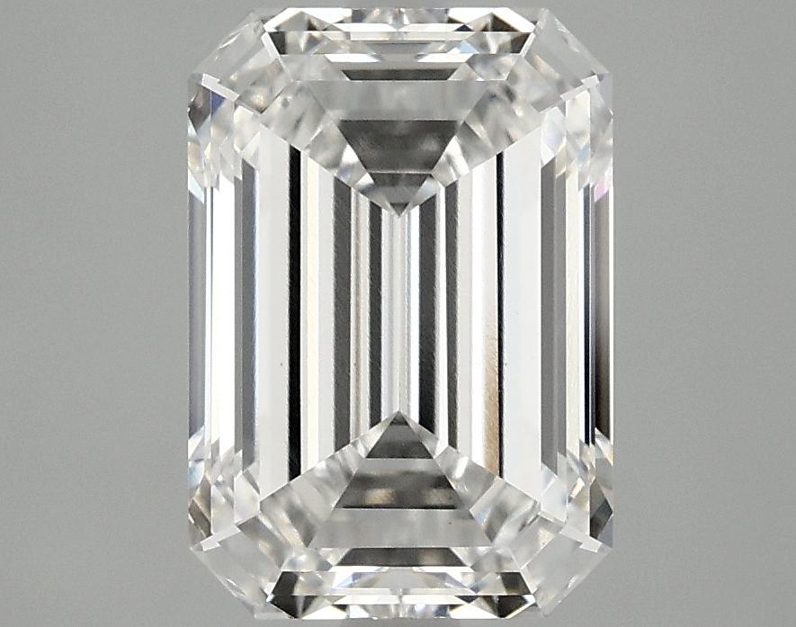 2.84 Carat Emerald Shaped Ideal Cut VVS2 IGI Certified Lab Grown Diamond
