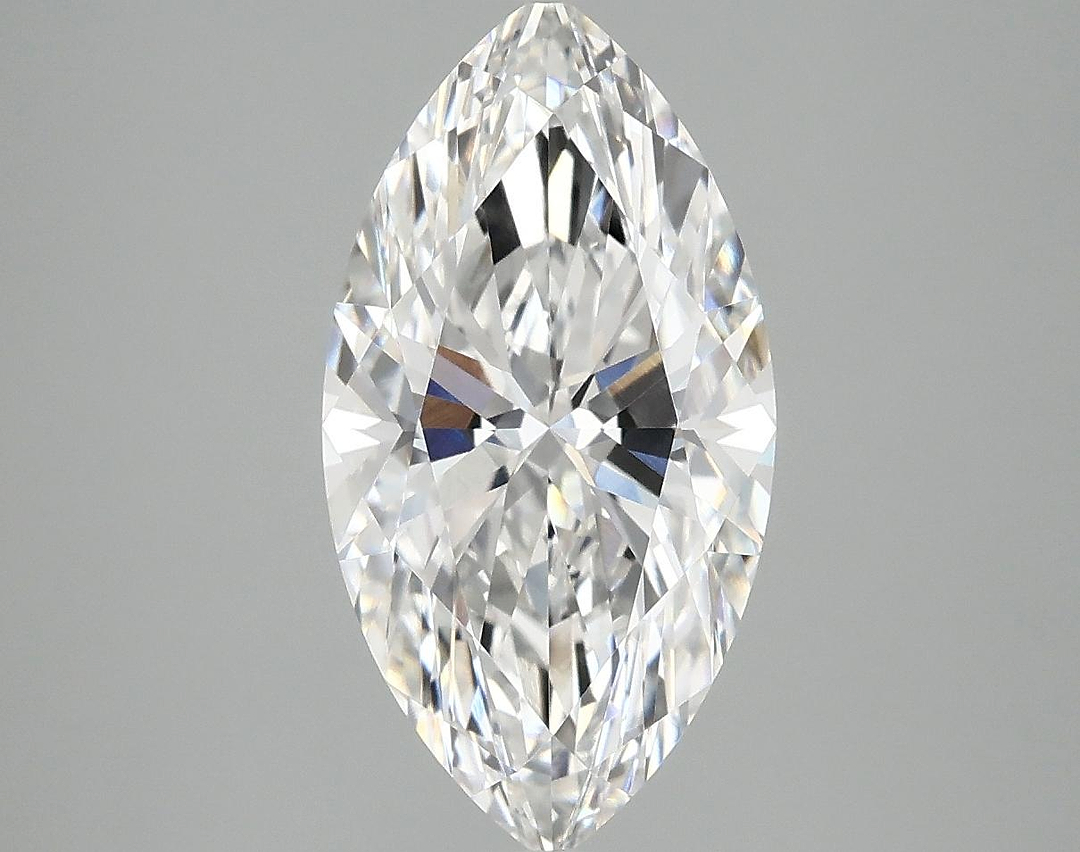 3.05 Carat Marquise Shaped Ideal Cut VVS2 IGI Certified Lab Grown Diamond