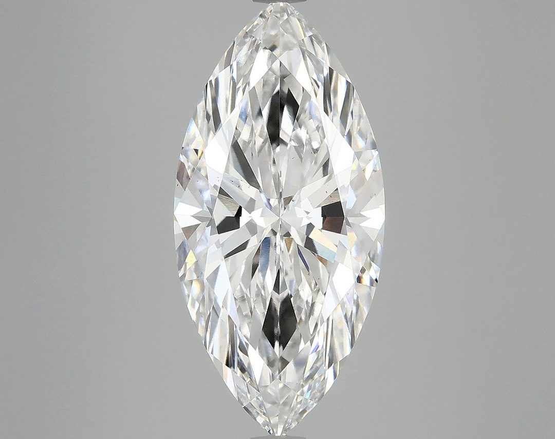 5.01 Carat Marquise Shaped Excellent Cut VS2 GSI Certified Lab Grown Diamond