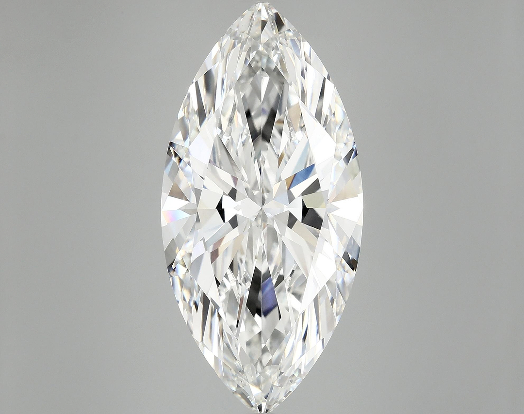 10.01 Carat Marquise Shaped Excellent Cut VVS2 IGI Certified Lab Grown Diamond