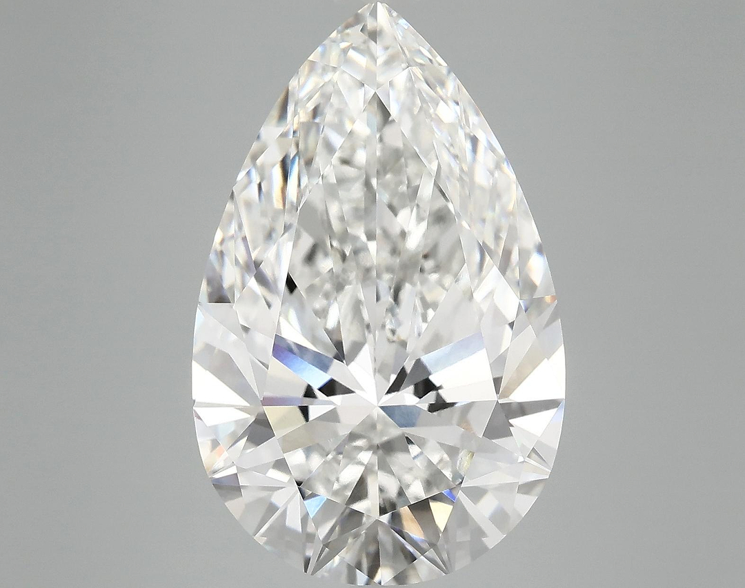 8.64 Carat Pear Shaped Ideal Cut VVS2 IGI Certified Lab Grown Diamond