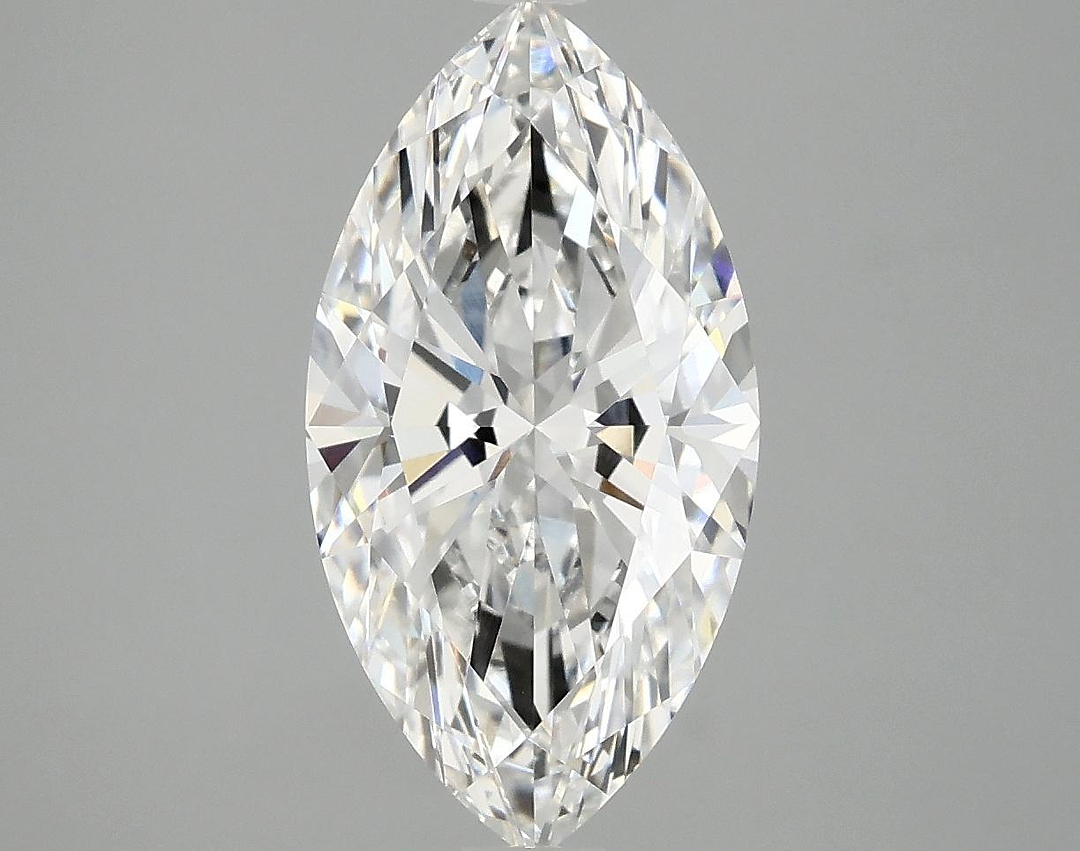 3.09 Carat Marquise Shaped Excellent Cut VVS2 IGI Certified Lab Grown Diamond