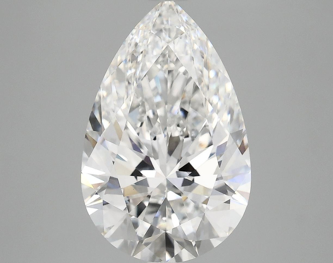 4.5 Carat Pear Shaped Ideal Cut VVS2 IGI Certified Lab Grown Diamond