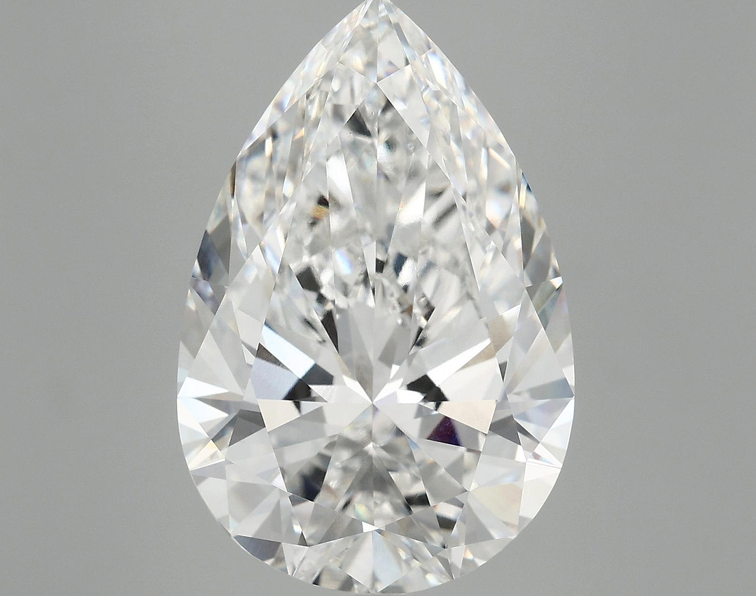 10.04 Carat Pear Shaped Excellent Cut VVS2 IGI Certified Lab Grown Diamond