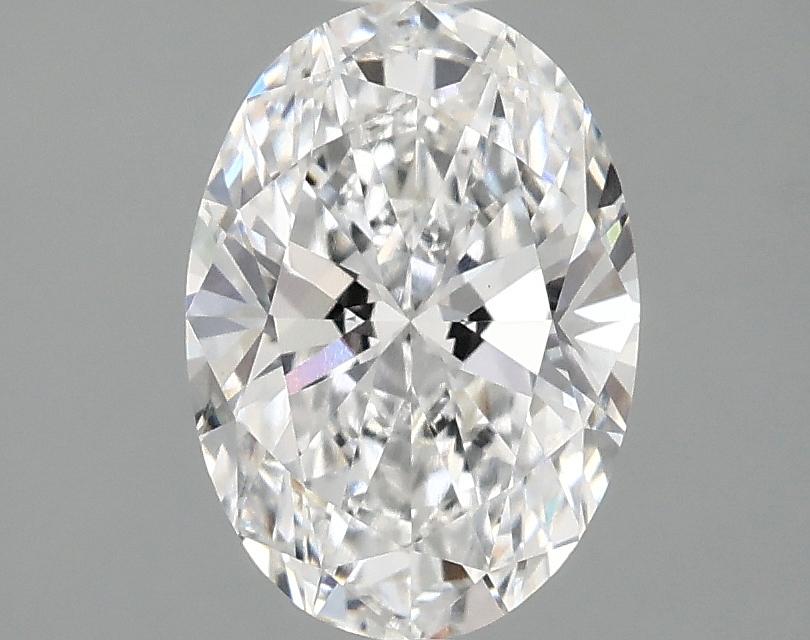 1.5 Carat Oval Shaped Ideal Cut VVS2 IGI Certified Lab Grown Diamond