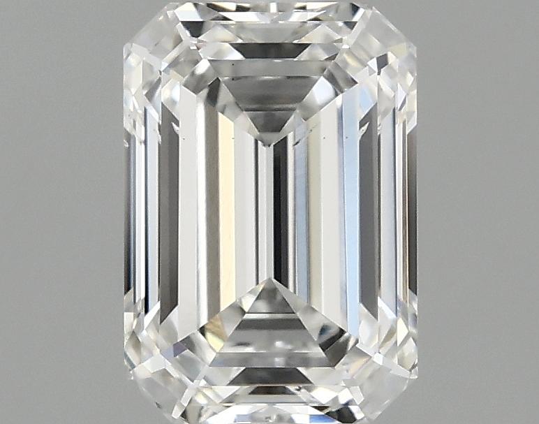 1.05 Carat Emerald Shaped Ideal Cut SI1 IGI Certified Lab Grown Diamond