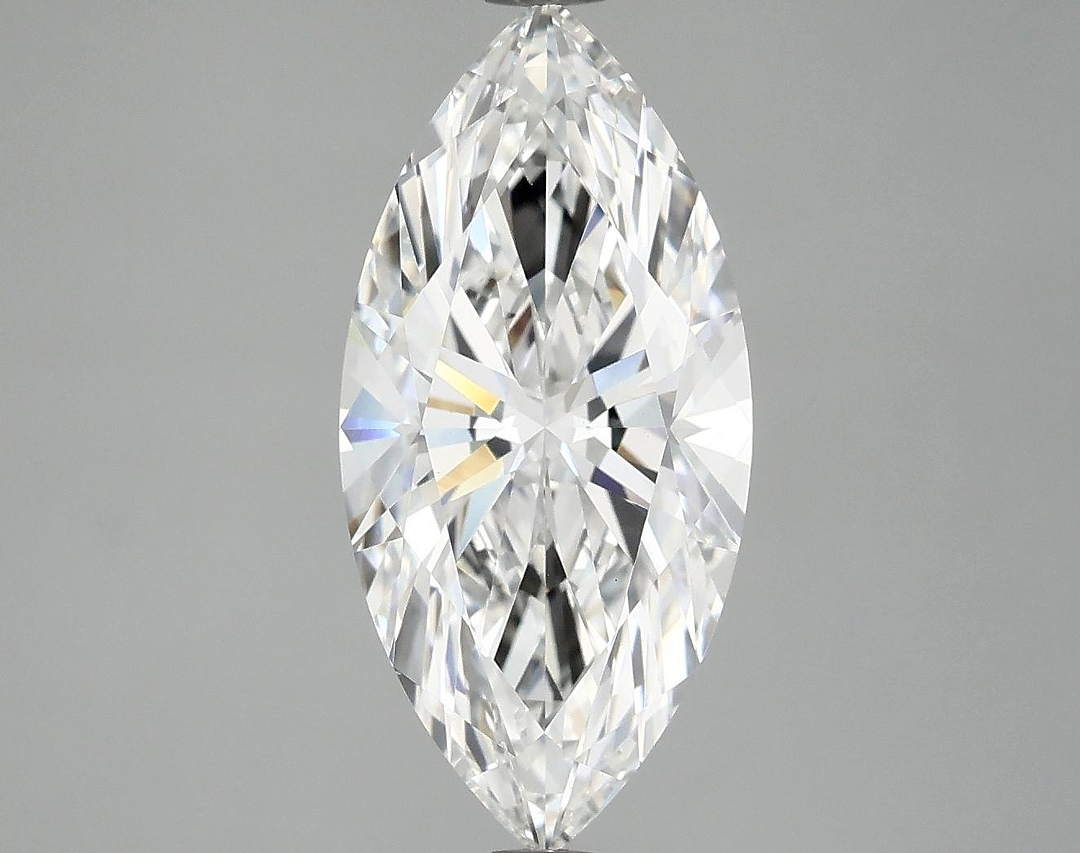 3.08 Carat Marquise Shaped Excellent Cut VS1 IGI Certified Lab Grown Diamond