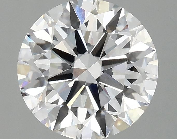 2.09 Carat Round Shaped Ideal Cut VVS2 IGI Certified Lab Grown Diamond