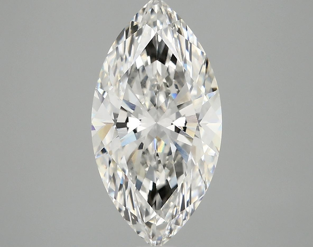 3.07 Carat Marquise Shaped Ideal Cut VVS2 IGI Certified Lab Grown Diamond