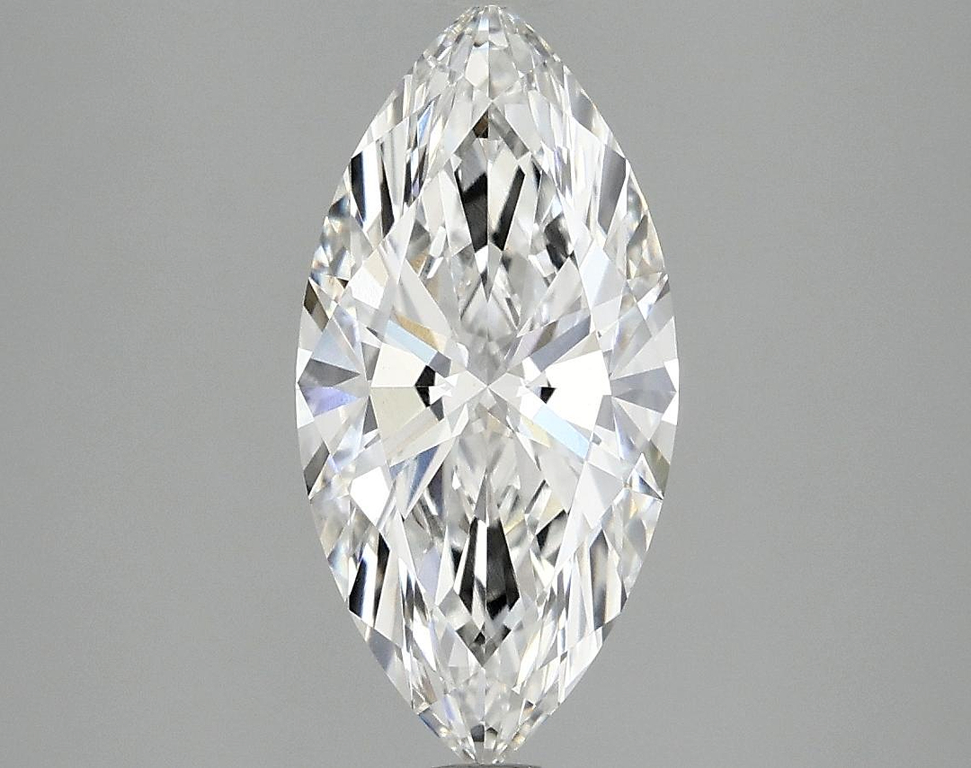 2.03 Carat Marquise Shaped Ideal Cut VVS2 IGI Certified Lab Grown Diamond