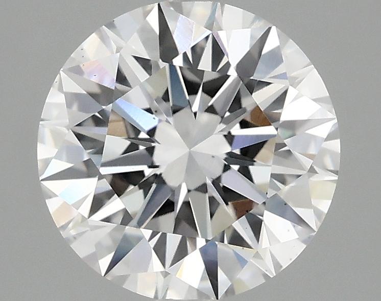 2.14 Carat Round Shaped Ideal Cut VS2 IGI Certified Lab Grown Diamond