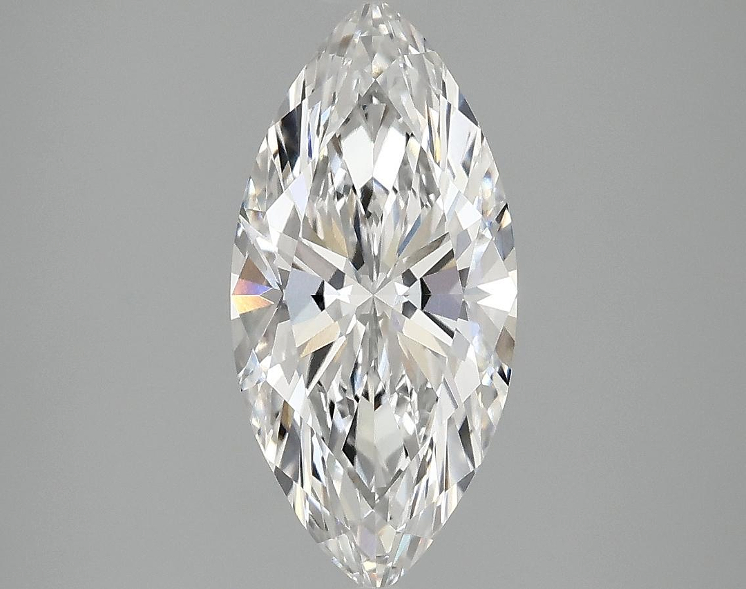 2.08 Carat Marquise Shaped Excellent Cut VVS2 IGI Certified Lab Grown Diamond