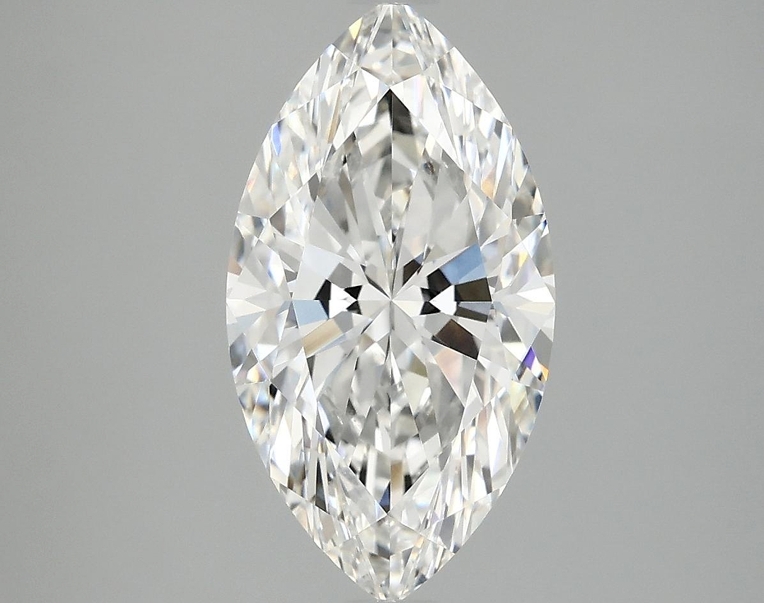 3.06 Carat Marquise Shaped Excellent Cut VVS2 IGI Certified Lab Grown Diamond
