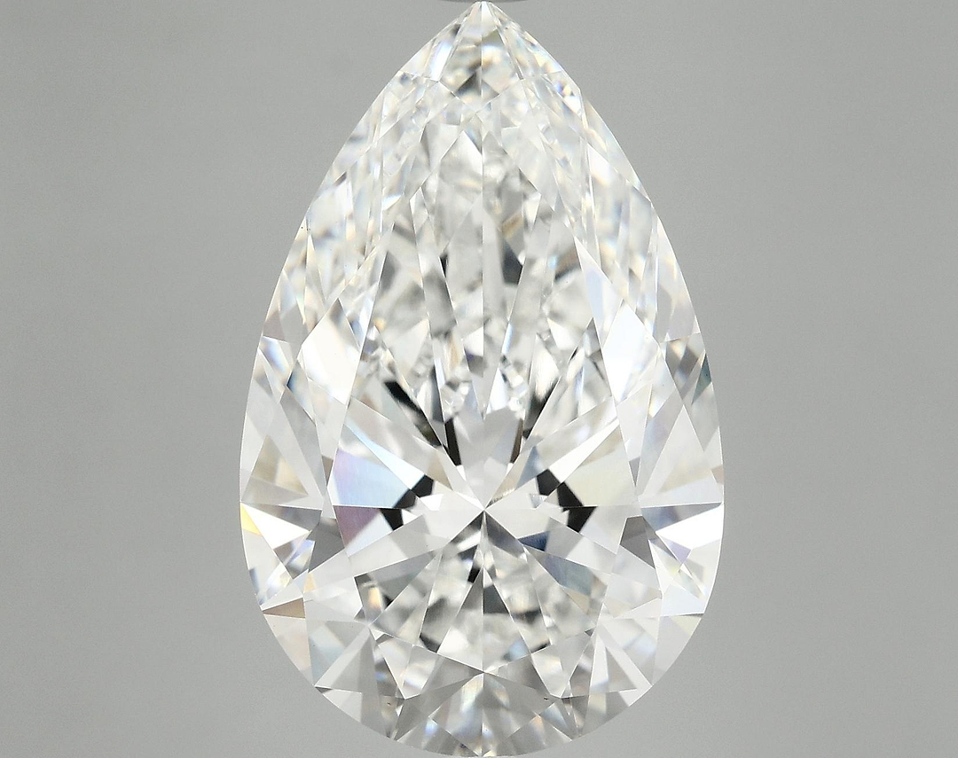 10.13 Carat Pear Shaped Ideal Cut VVS2 IGI Certified Lab Grown Diamond