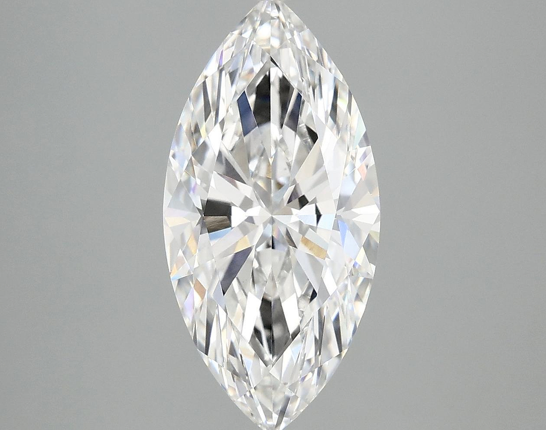 3.08 Carat Marquise Shaped Ideal Cut VVS2 IGI Certified Lab Grown Diamond