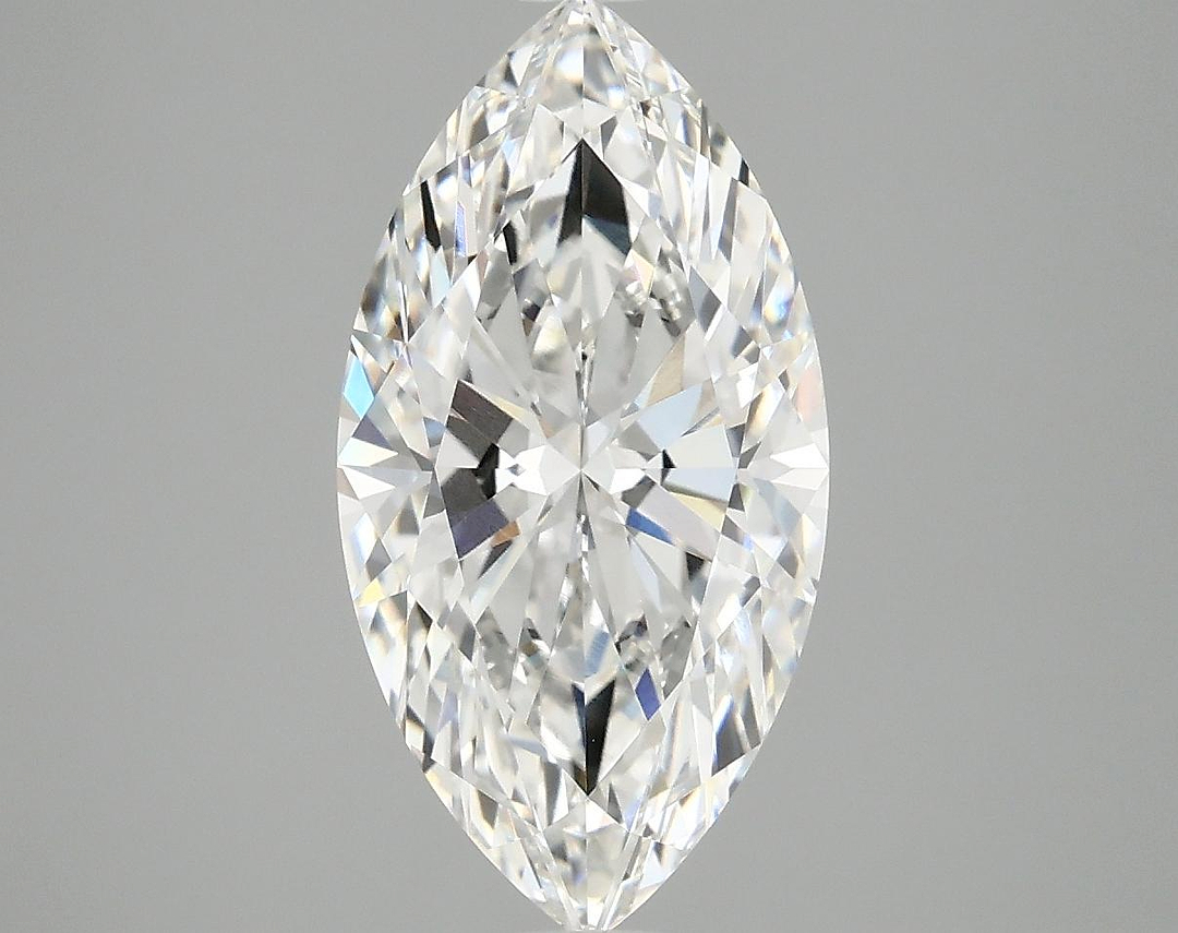 3.09 Carat Marquise Shaped Ideal Cut VVS2 IGI Certified Lab Grown Diamond