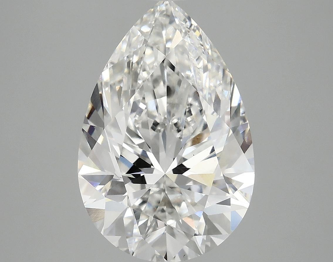 4.03 Carat Pear Shaped Excellent Cut VS1 IGI Certified Lab Grown Diamond